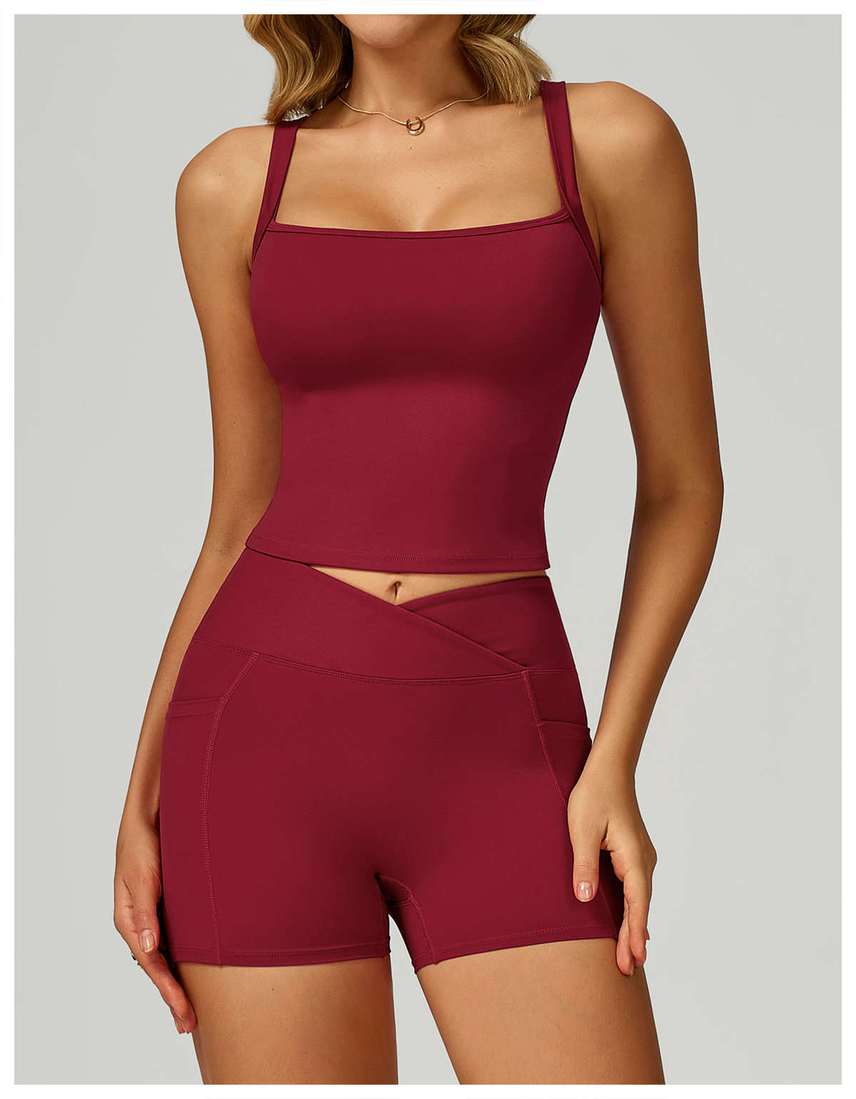 Bare - Feel Double - Strap Yoga Tank