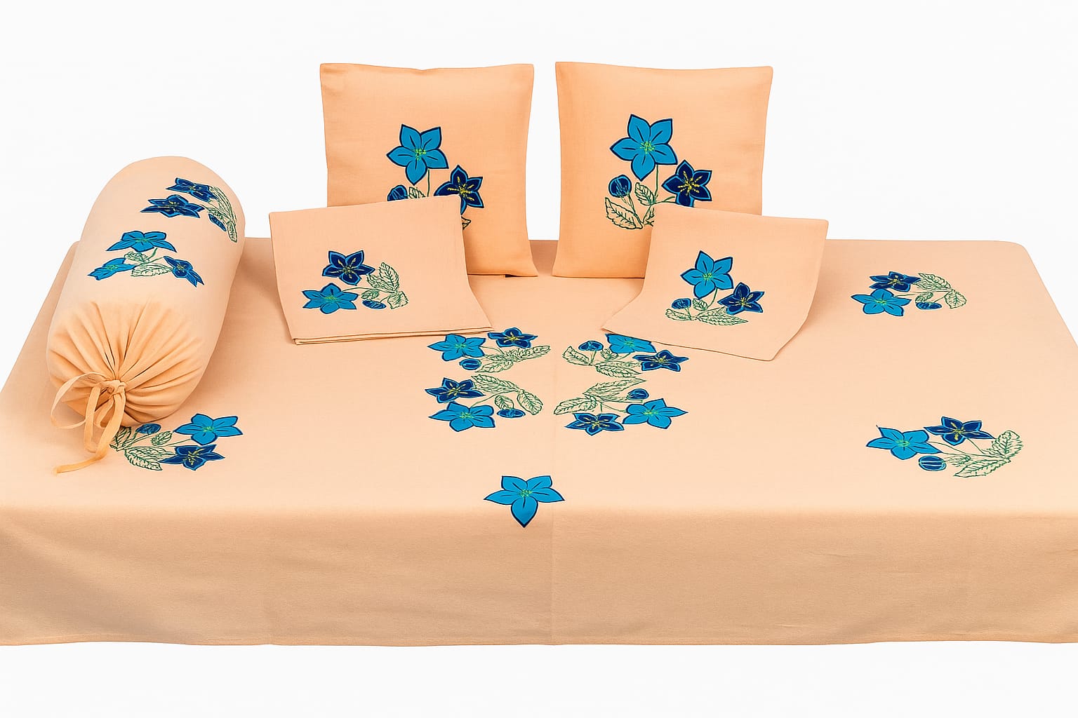 Embroidered Bed diwan Set