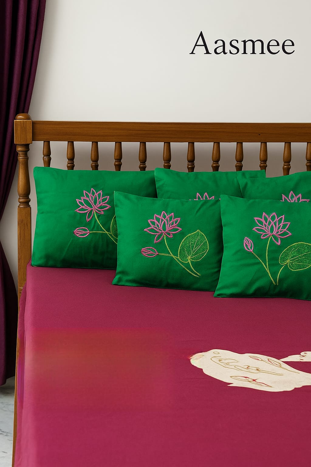 Embroidered Cushion cover