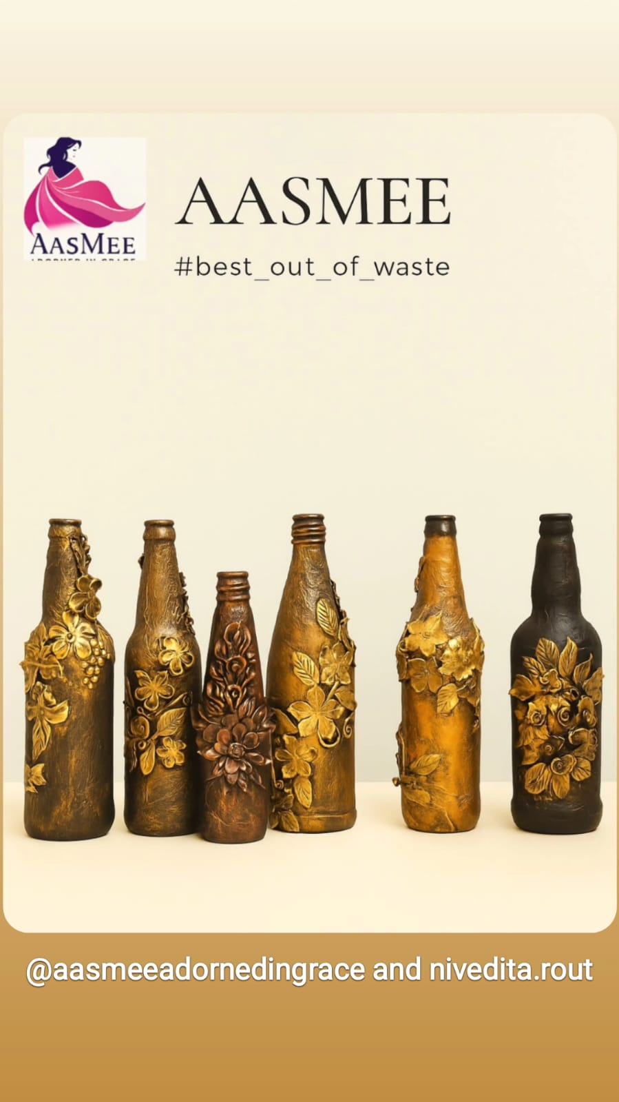 Decorative Recycled Bottles