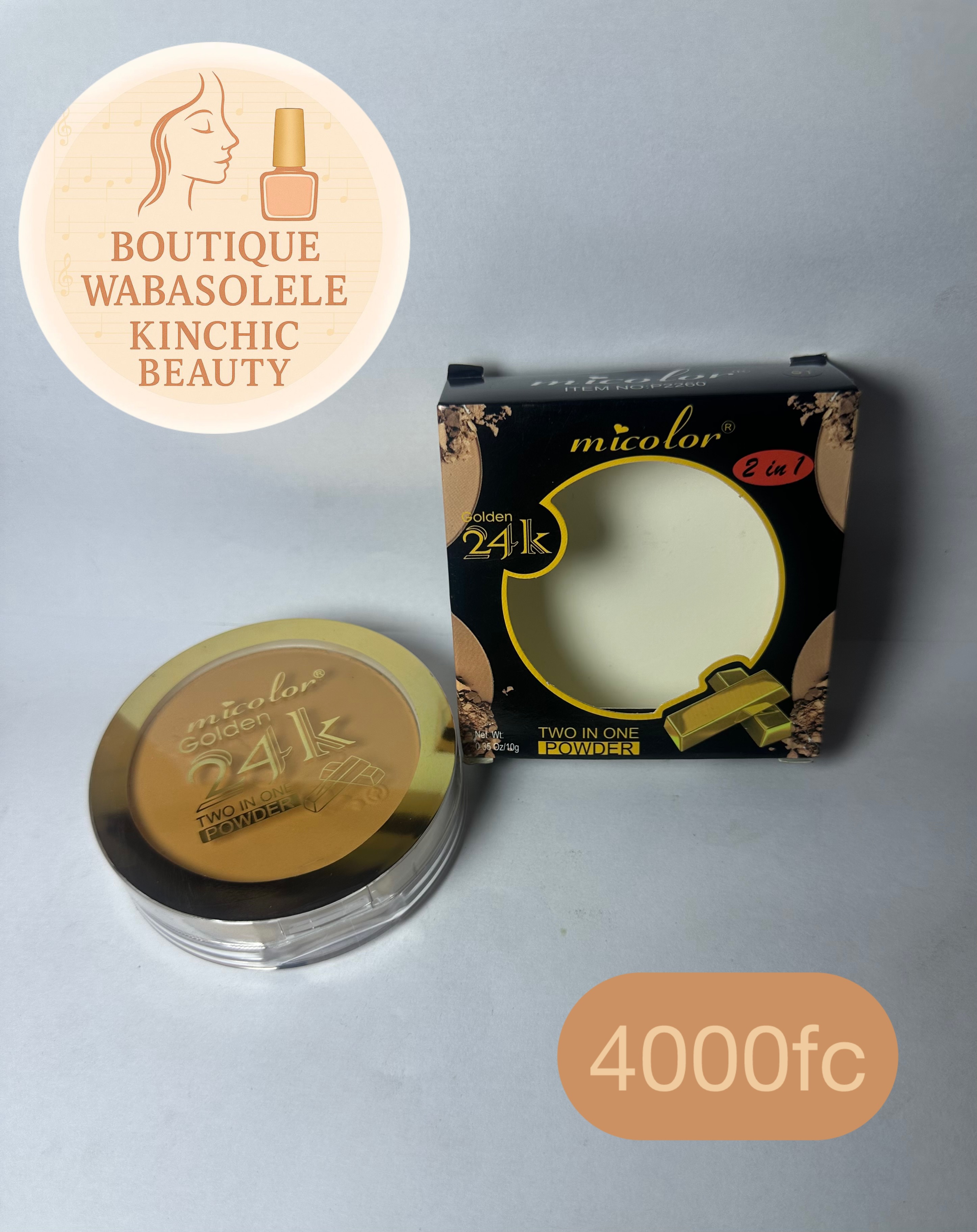Poudre compacte 24K