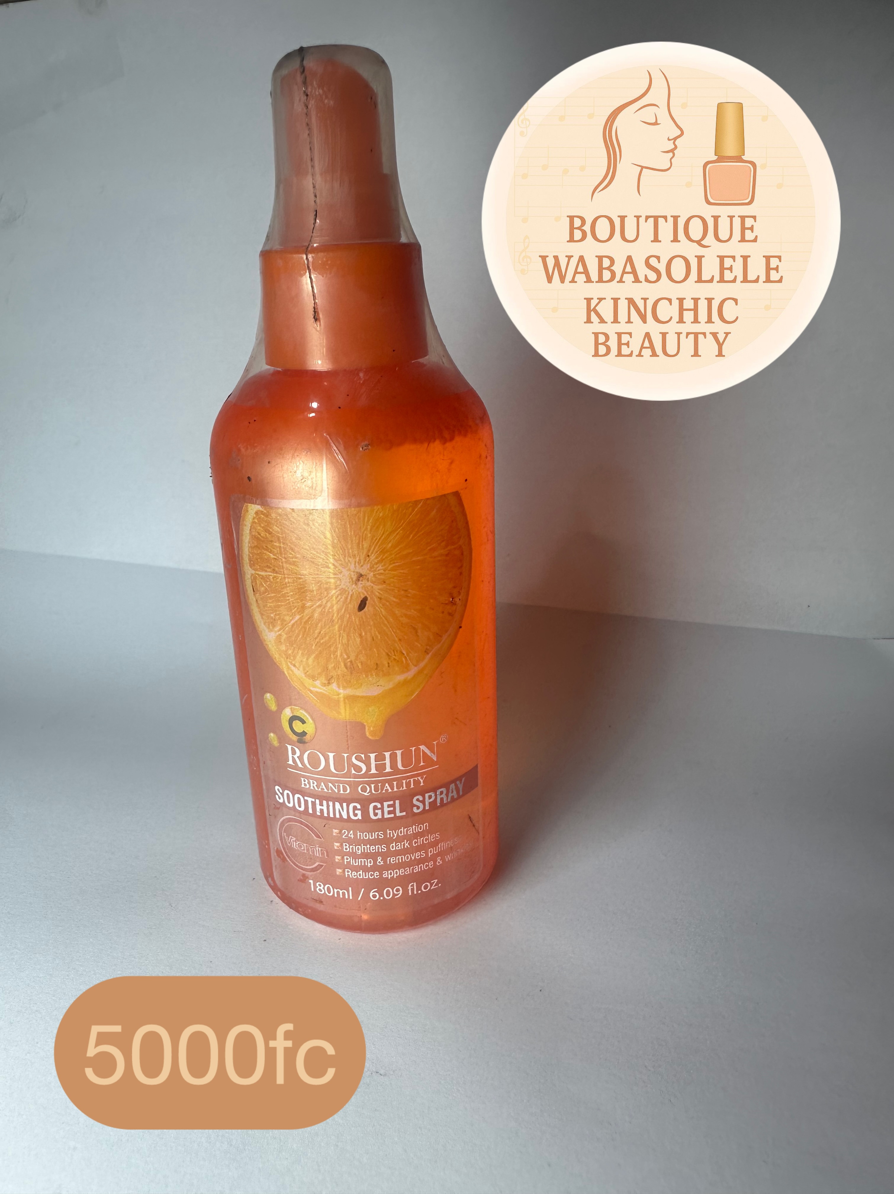 Spray gel apaisant Roushun à l'orange