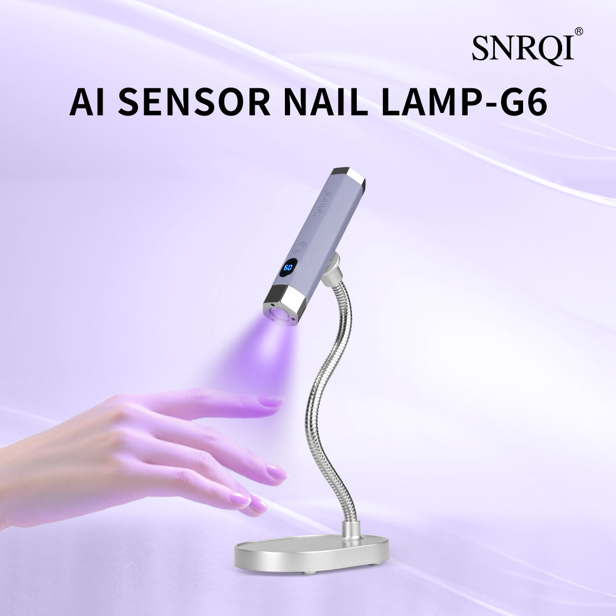 Lampe à ongles avec capteur AI-G6