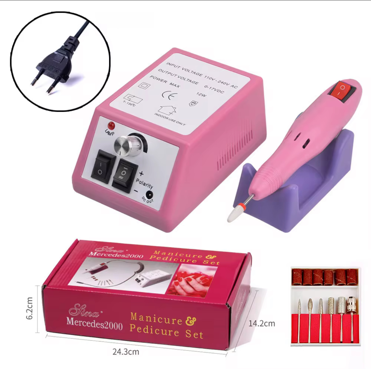 Set de Manucure et Pédicure Mercedes2000