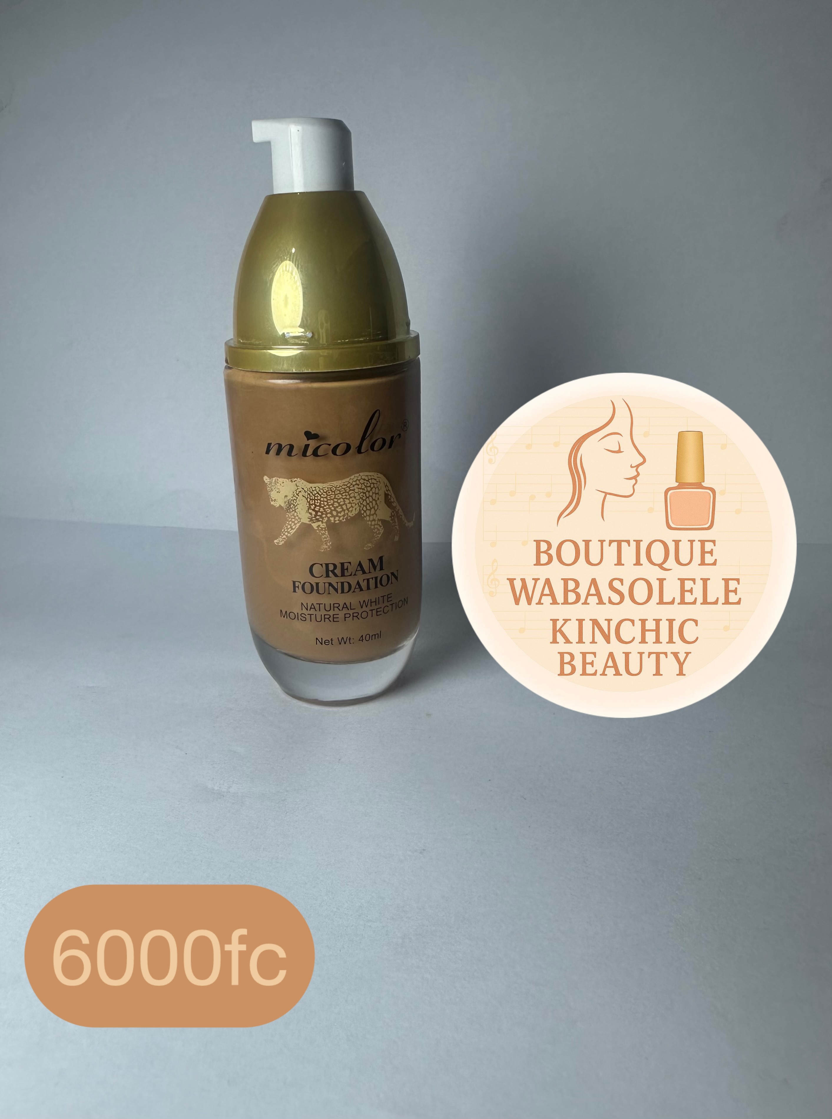 Fond de teint crème Micolor