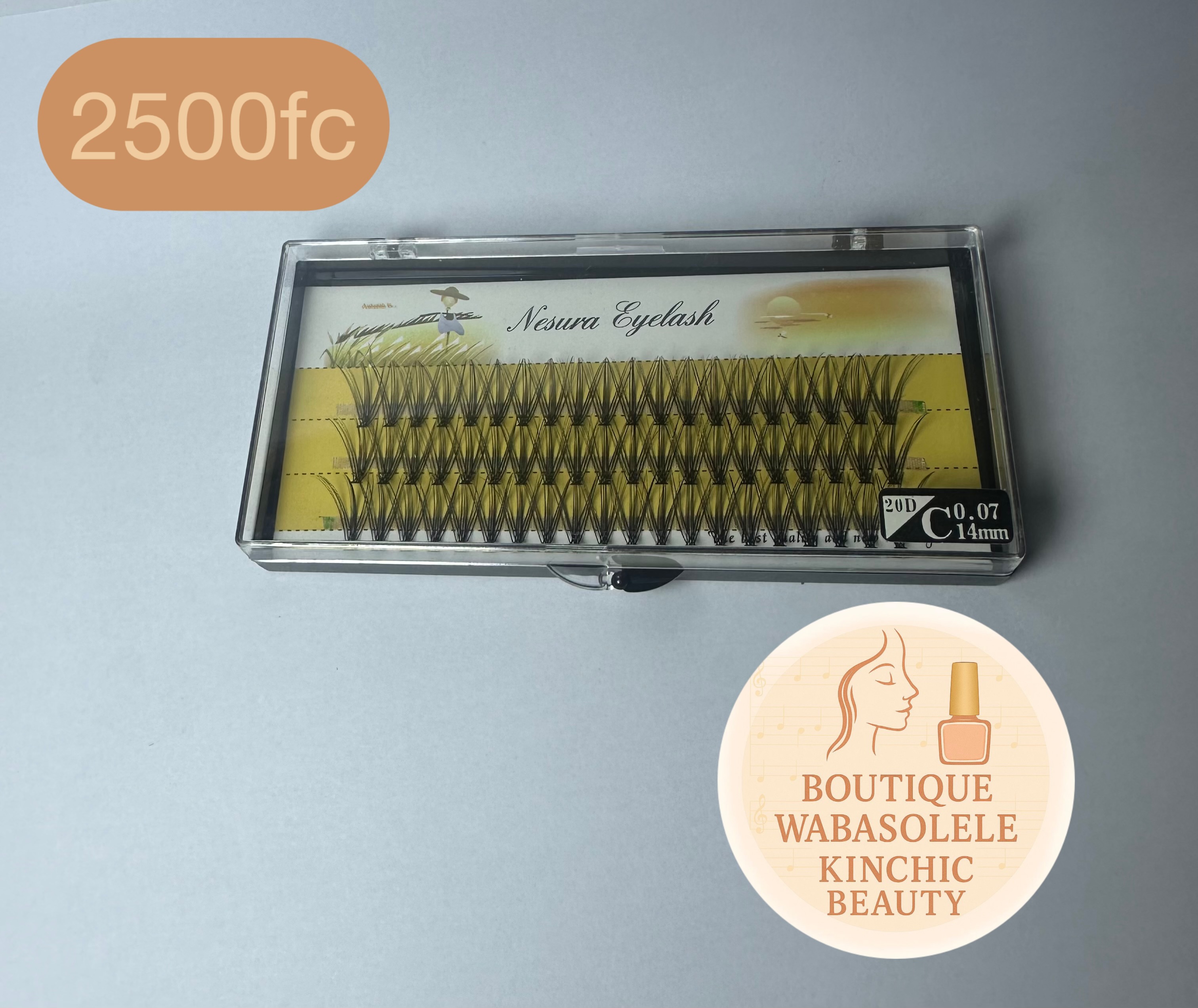 Extension de cils naturels