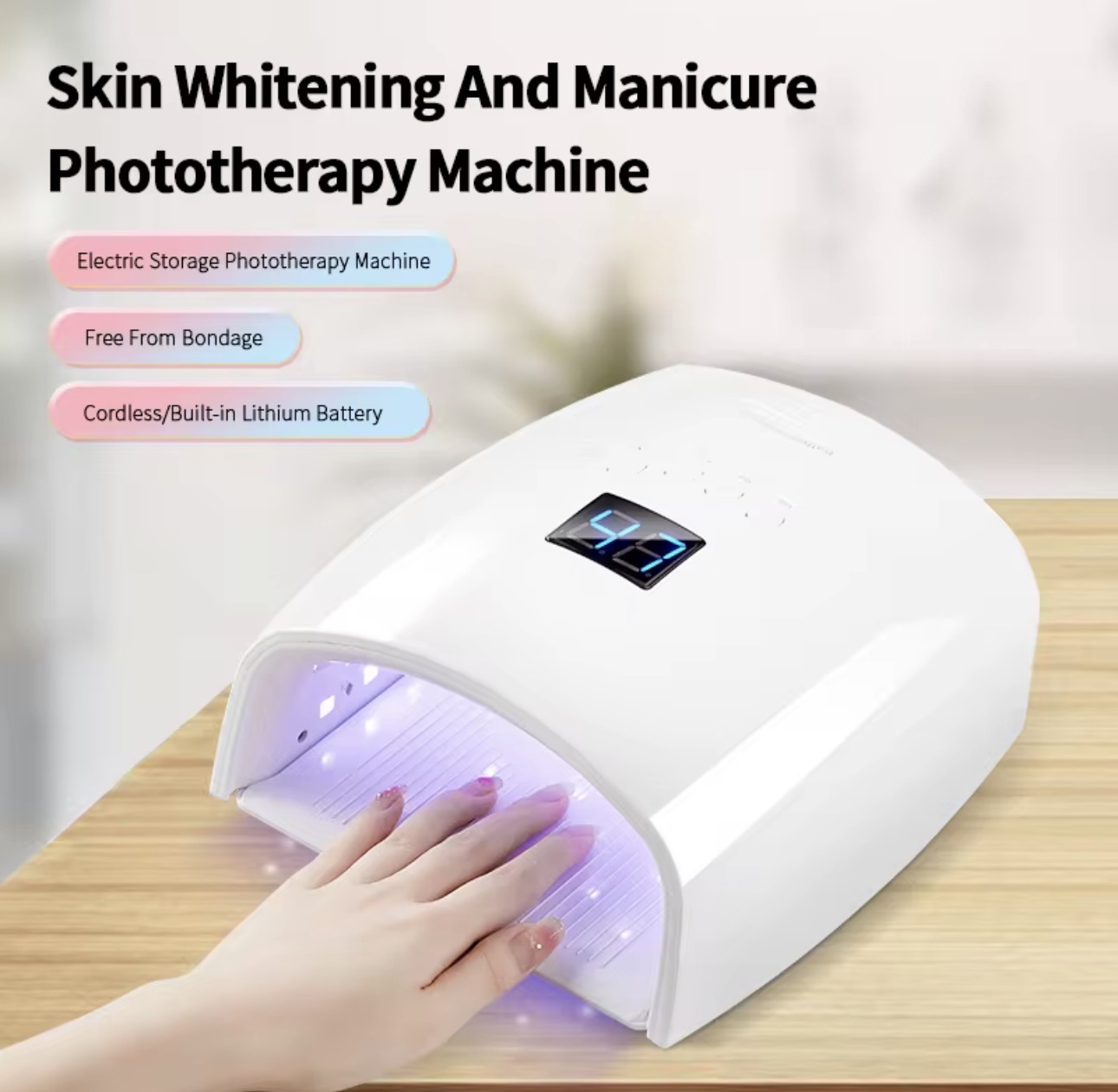 Lampe UV/LED sans fil