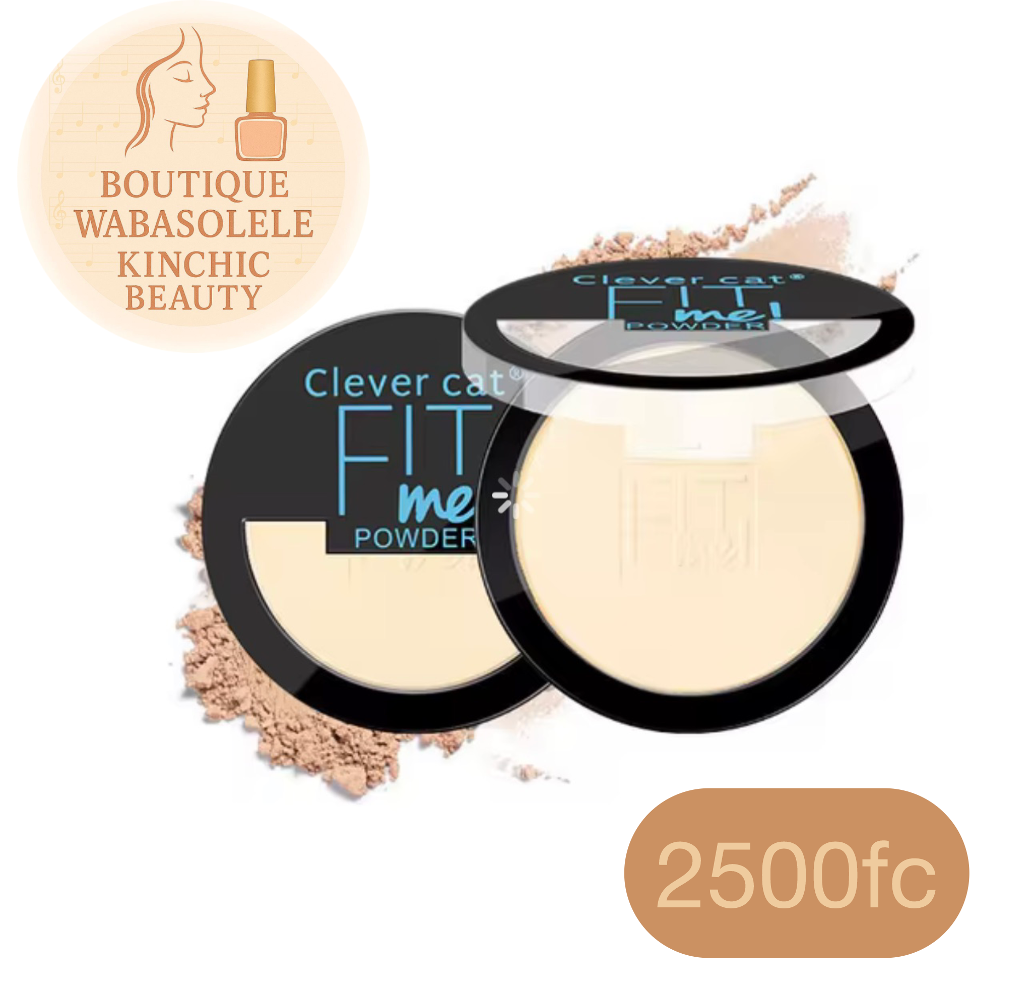 Poudre compact Clever Cat FIT me