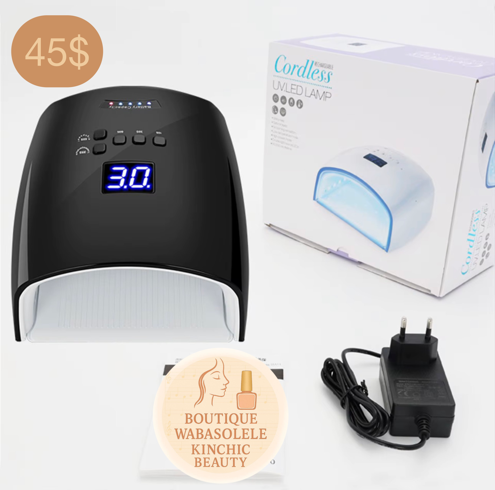 Lampe UV/LED sans fil