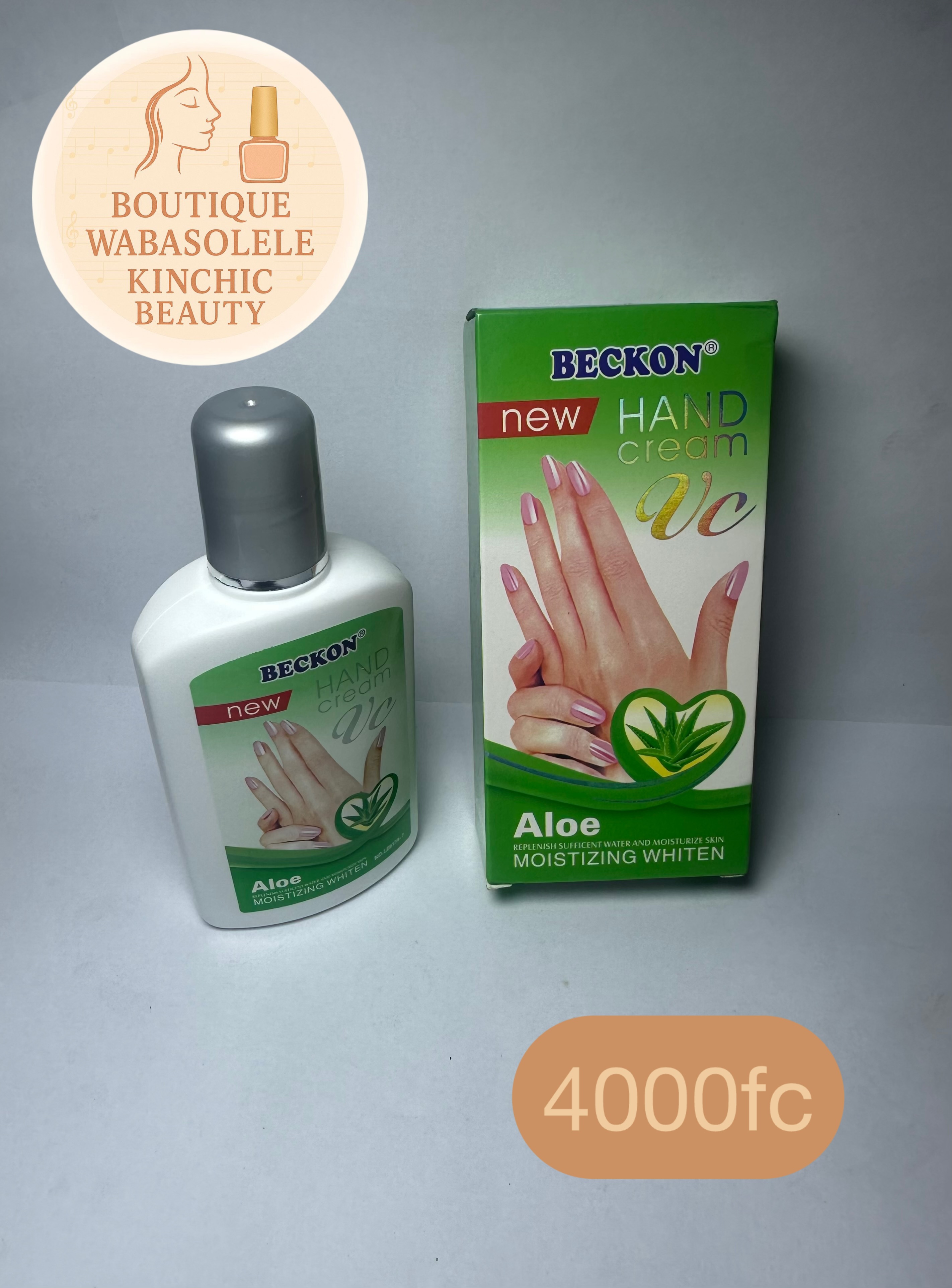 Crème Pour Les Mains À L'Aloe Vera