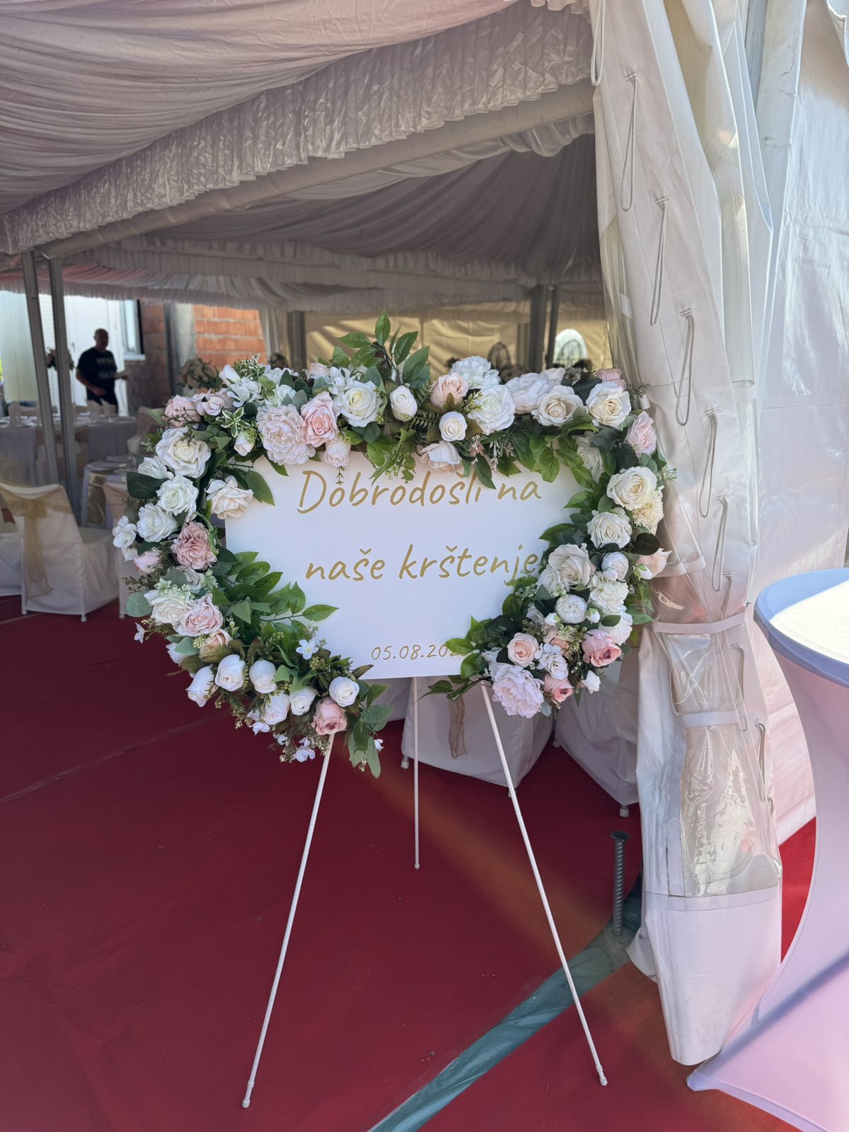 Dekoracije za venčanja - Tabla dobrodošlice 6