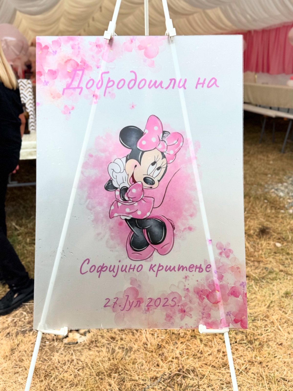 Dekoracije za rodjendane - Tabla dobrodošlice 3