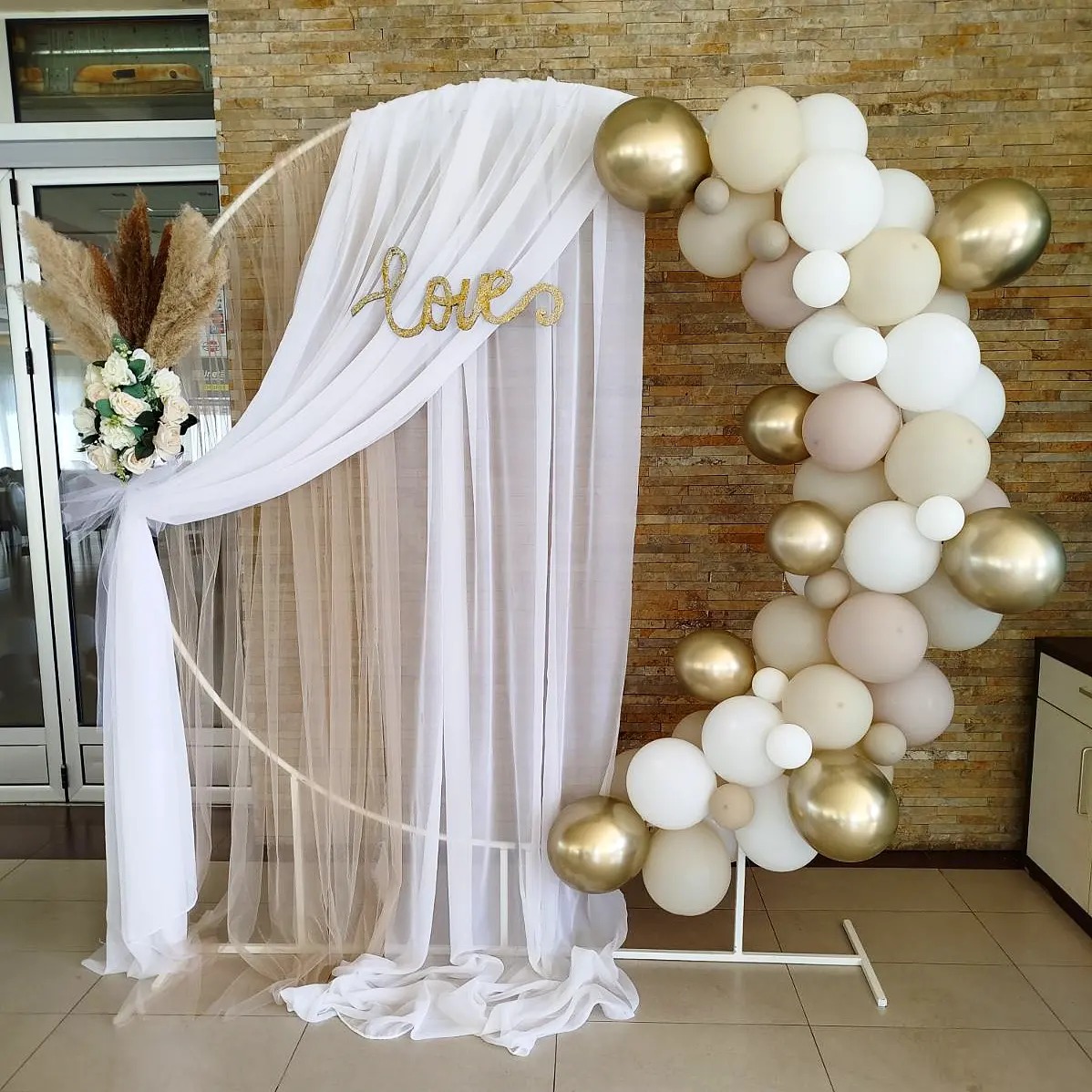 Dekoracije za venčanja - Pozadina za slikanje 1