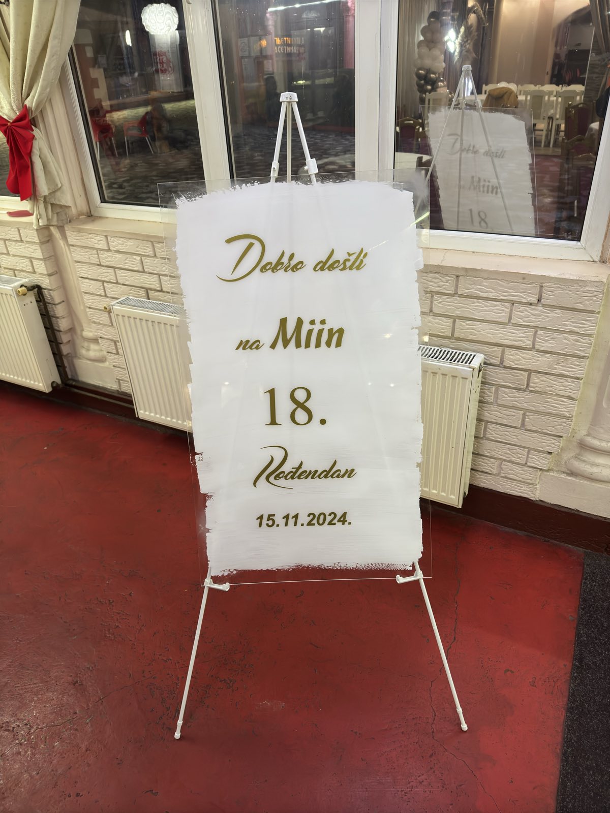 Dekoracije za rodjendane - Tabla dobrodošlice 5