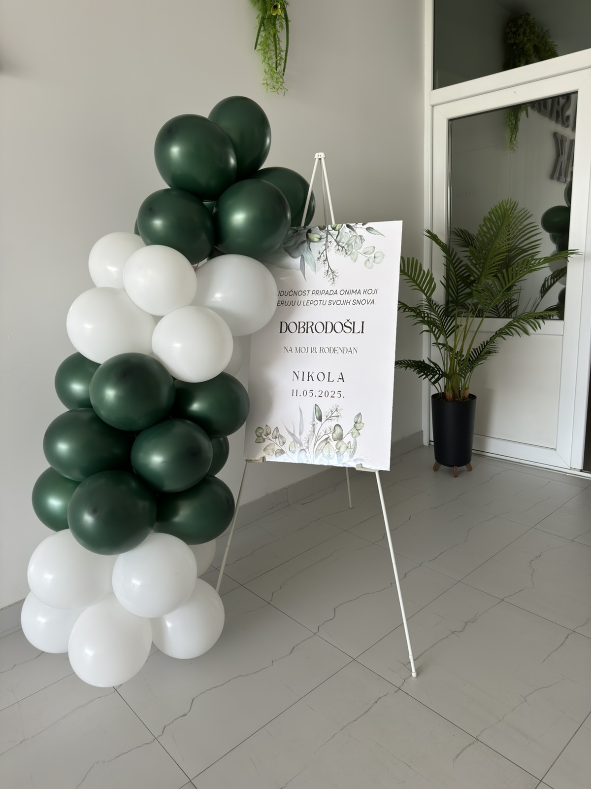 Dekoracije za rodjendane - Tabla dobrodošlice 4