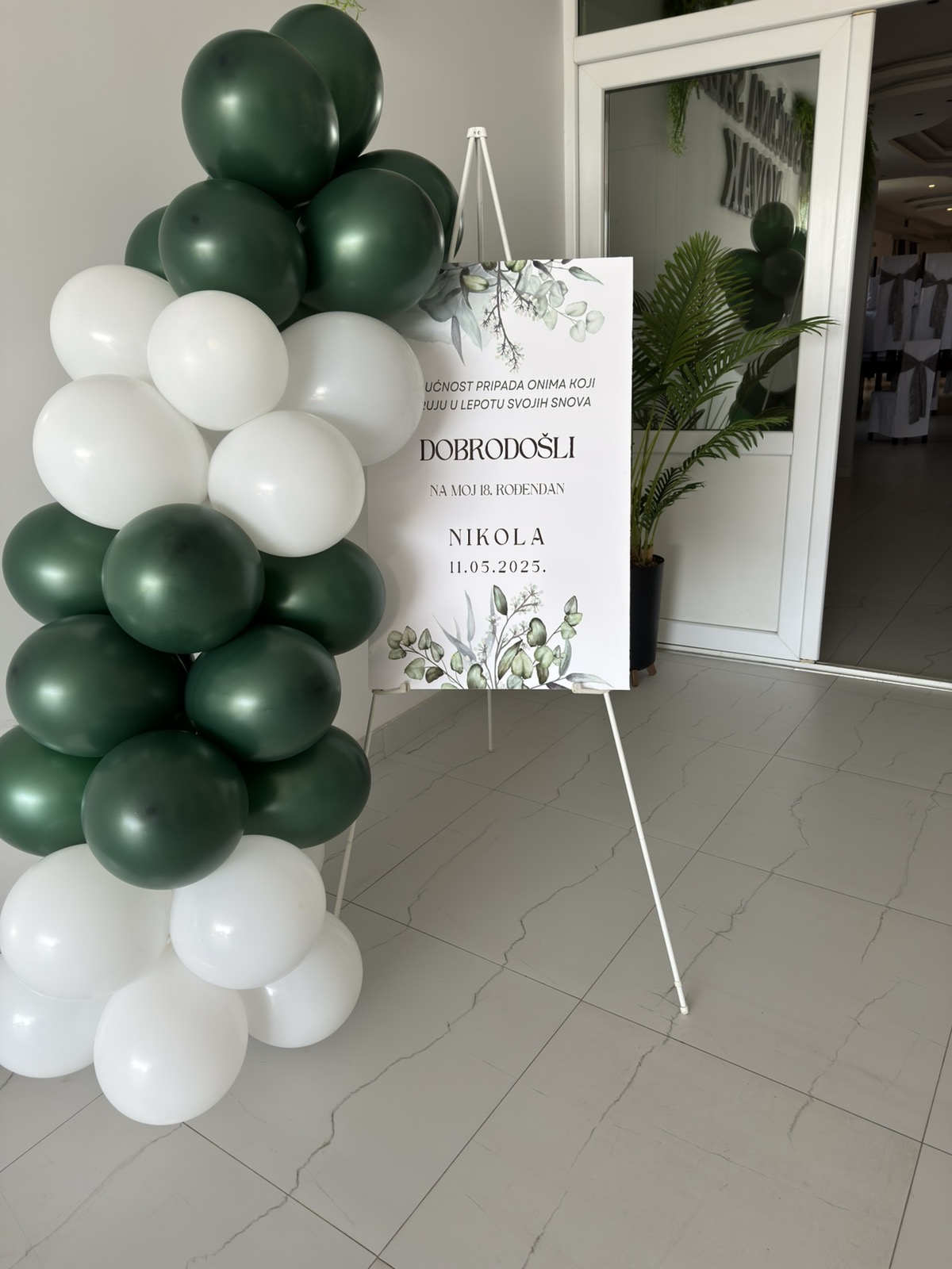 Dekoracije za rodjendane - Tabla dobrodošlice 4