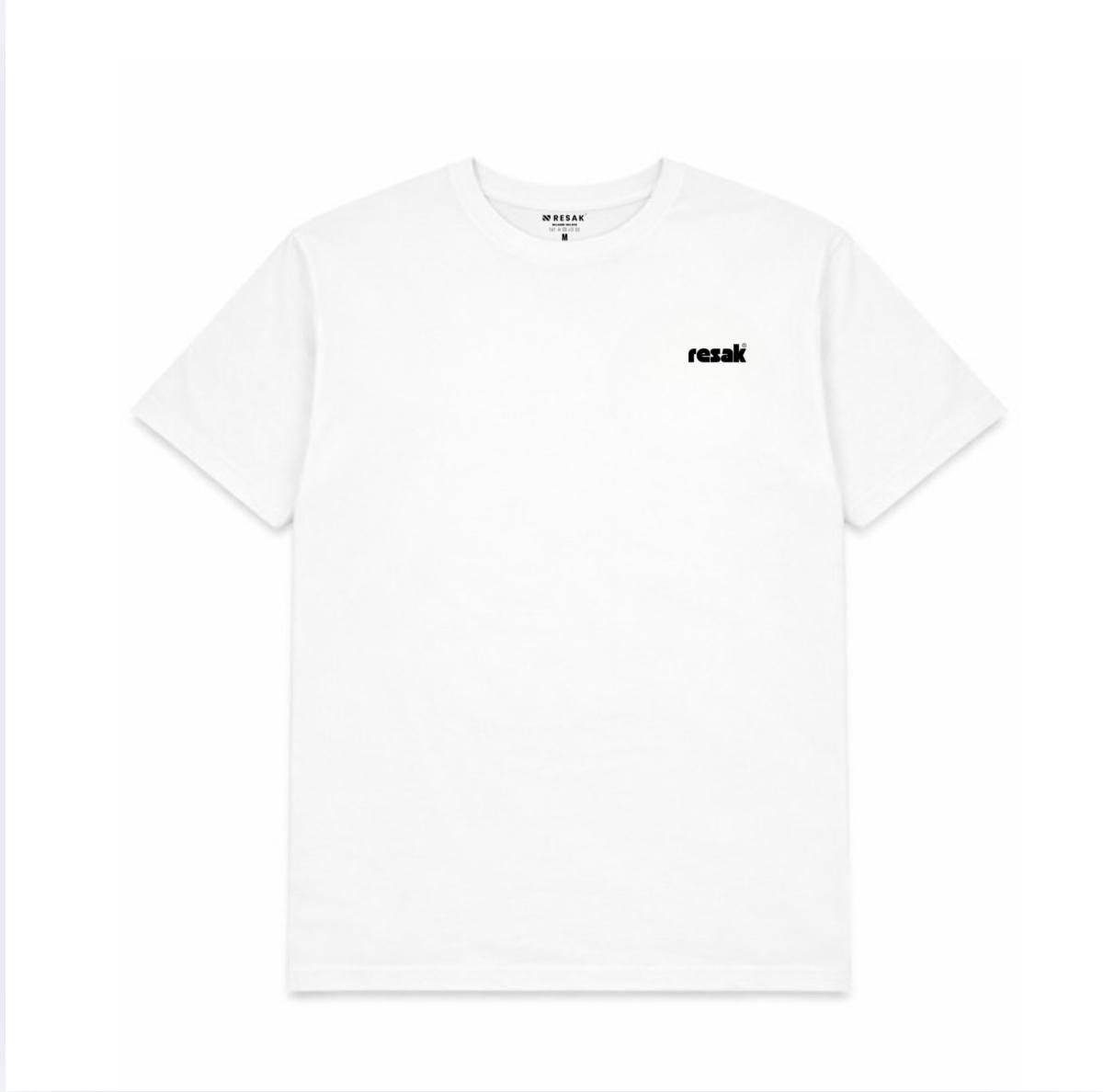 Camiseta blanca básica resak