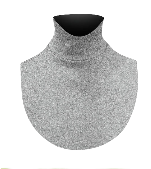 Proteção contra facadas com gola alta 