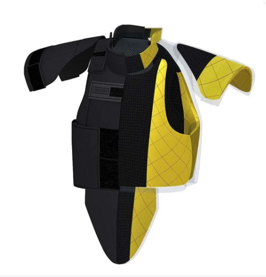 Colete balístico C 6 SK1 com proteção contra facadas (.44 Mag .357 SIG)