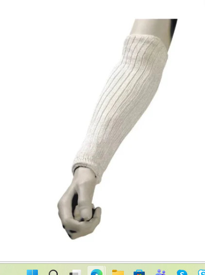 Manga protetora de braço resistente a cortes