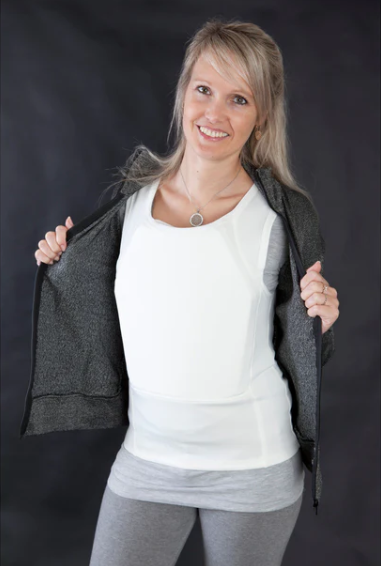 Camiseta balística  com proteção contra facadas e corte