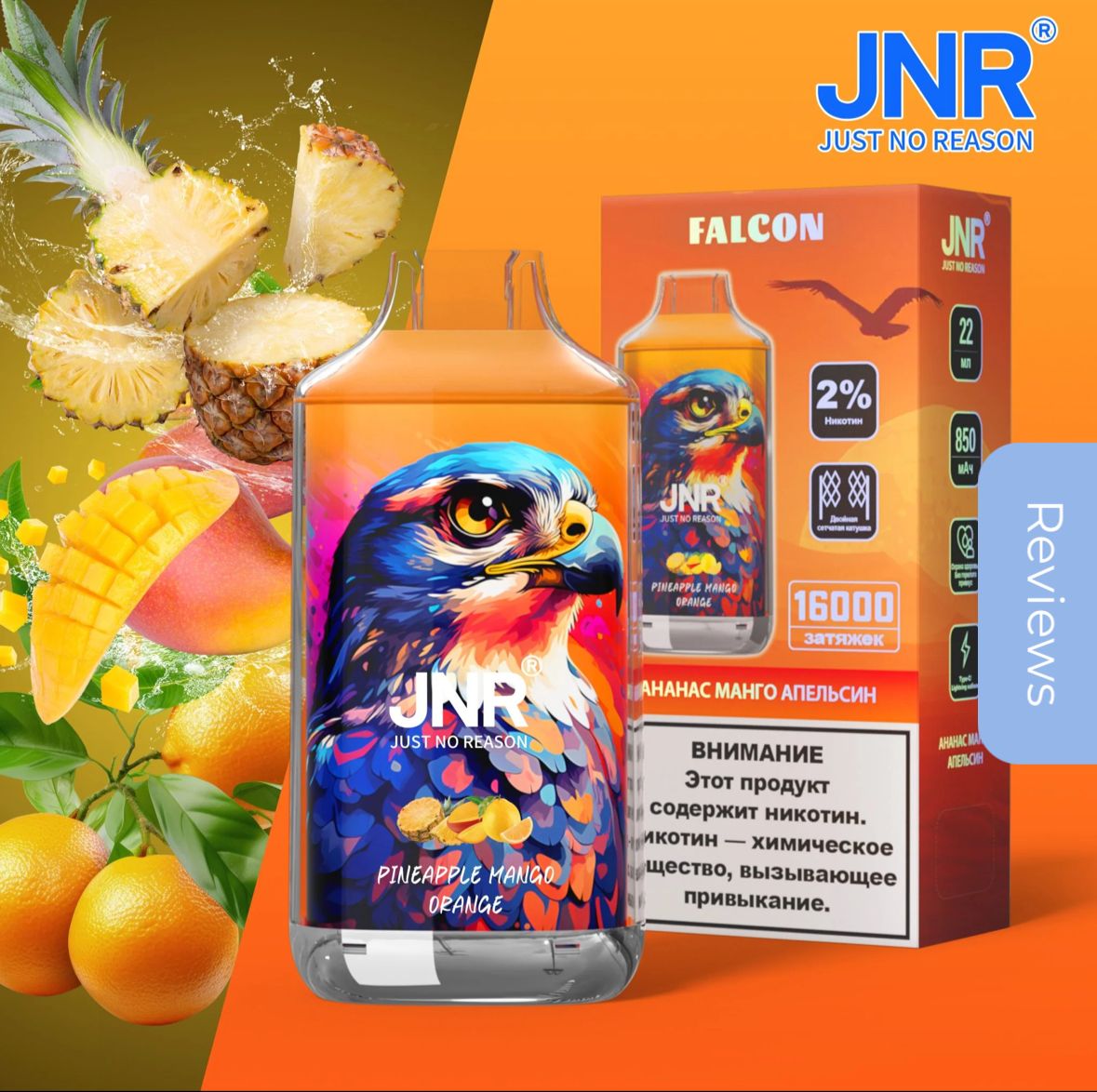 Puff JNR Falcon Myrtille Rouge Framboise