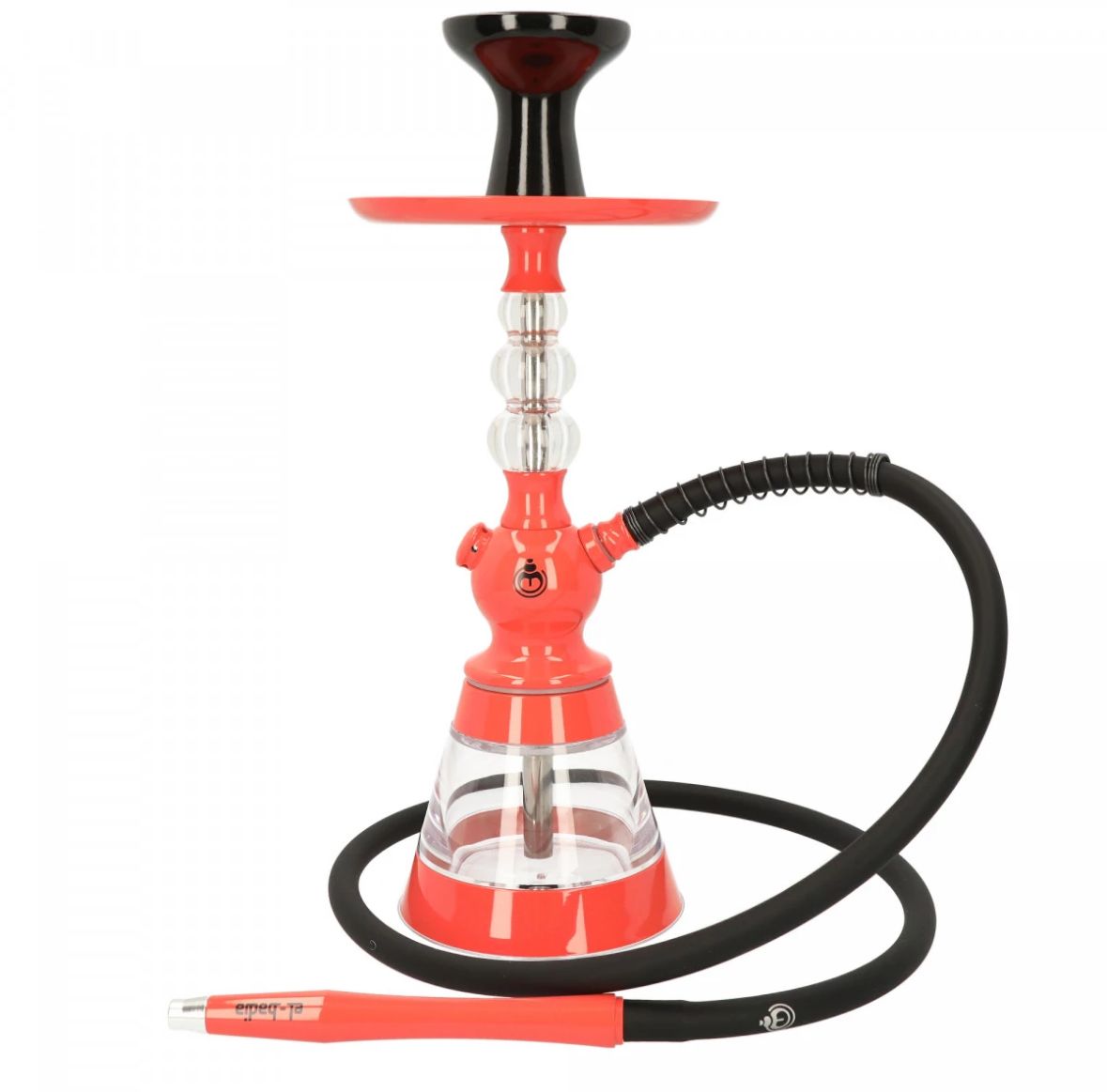 Red Glass Hookah