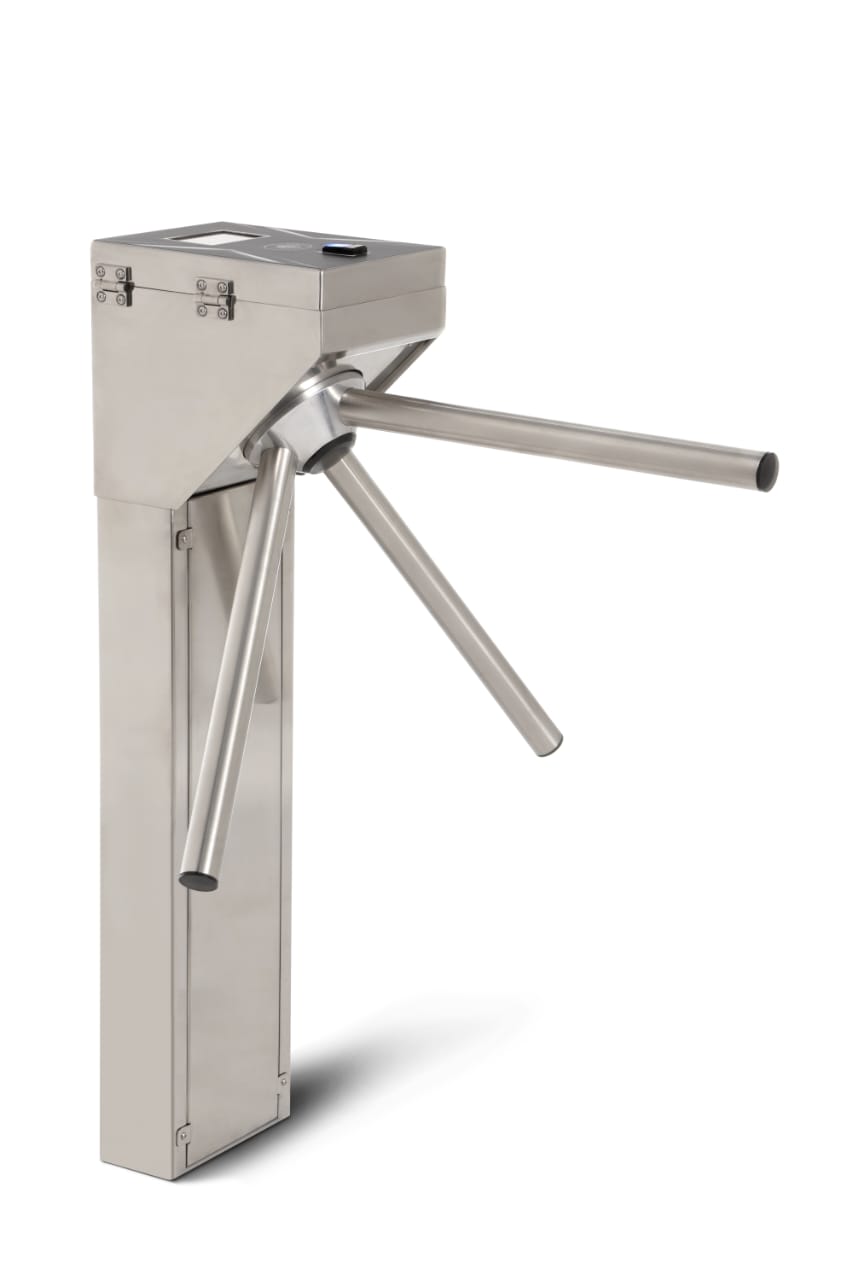 Catraca de Acesso Inox Biometrico