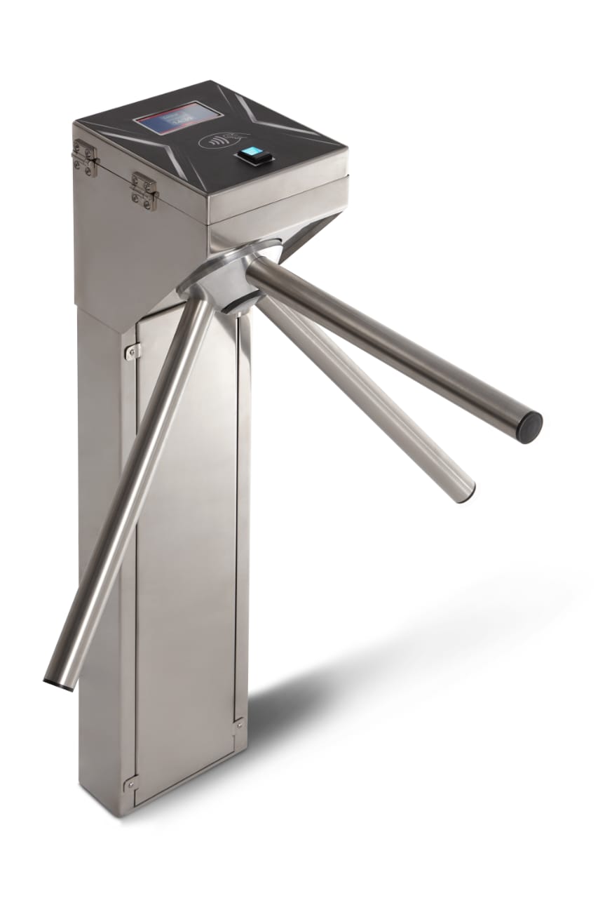 Catraca de Acesso Inox Biometrico
