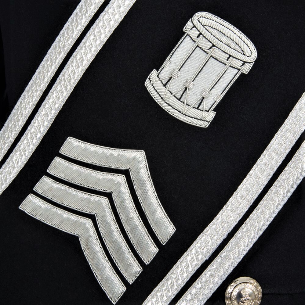 Drum & Pipe Major Blazer Custom Hand Made Embroidered Baldric Sash - 03