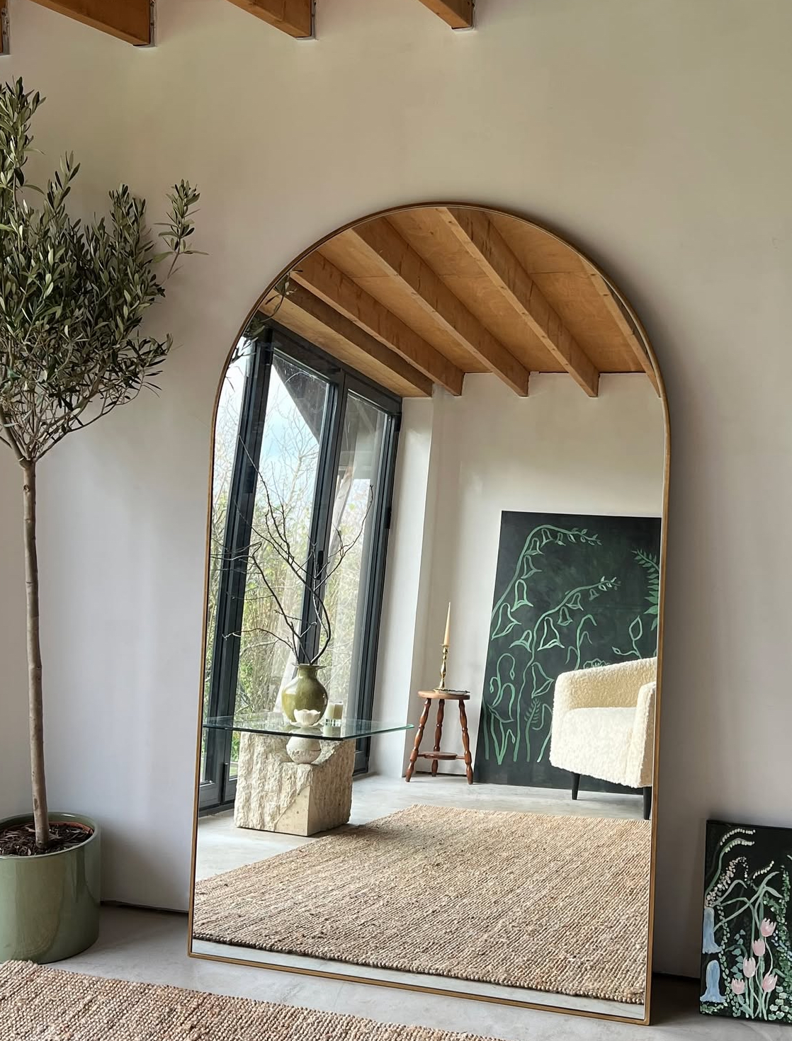 Medio punto | Marco de herrería 