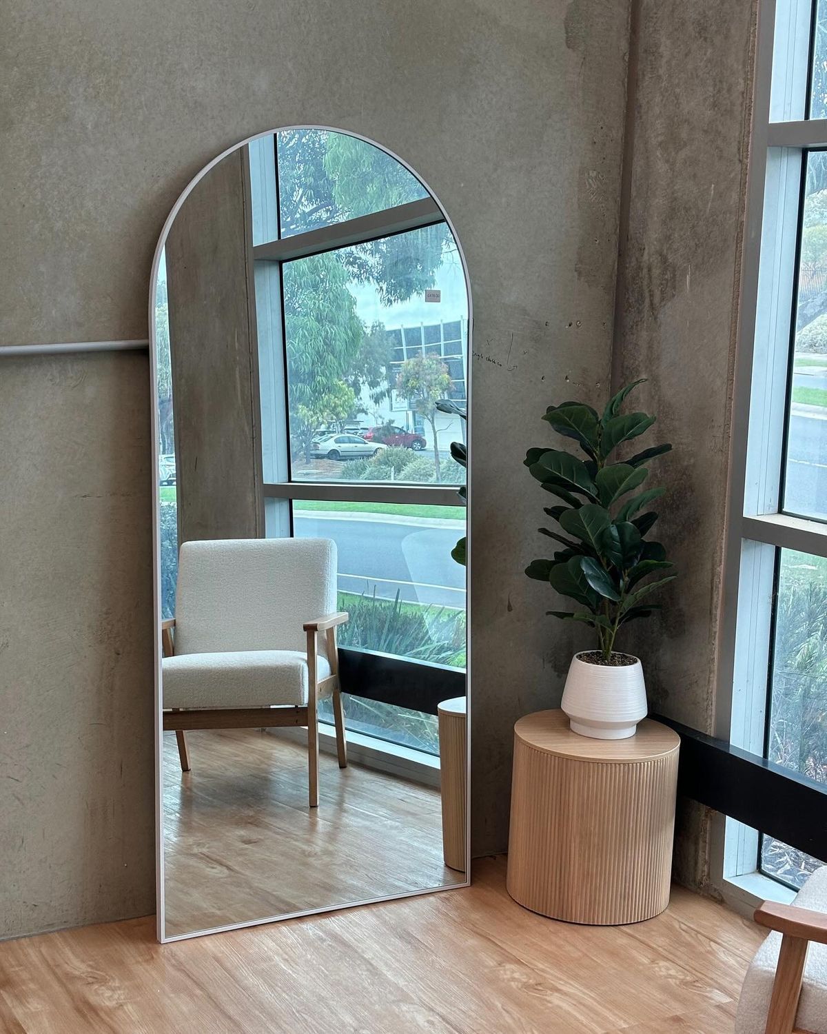 Medio punto | Marco de herrería 