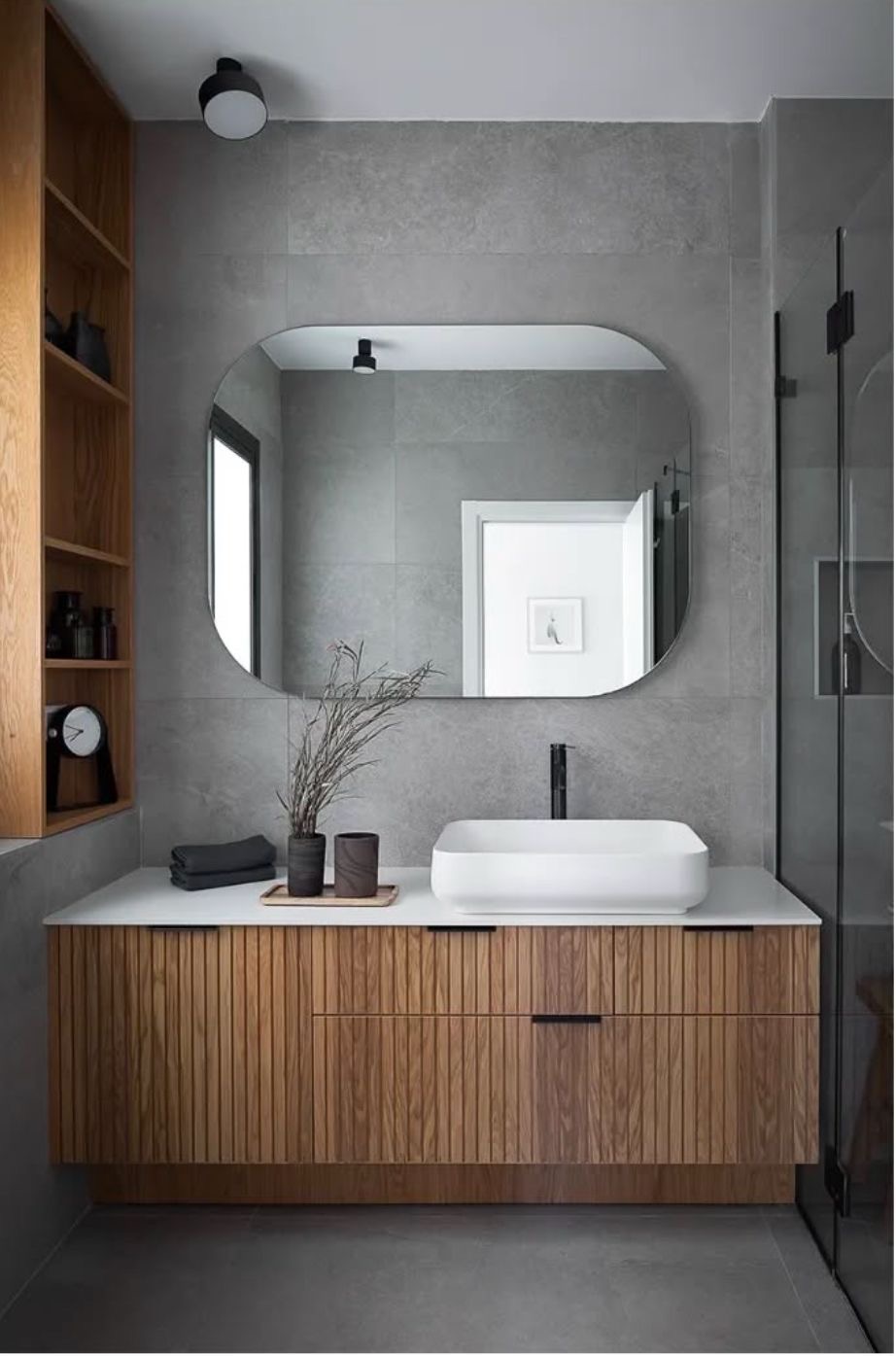 Rectangular, puntas ovaladas | Sencillo sin marco