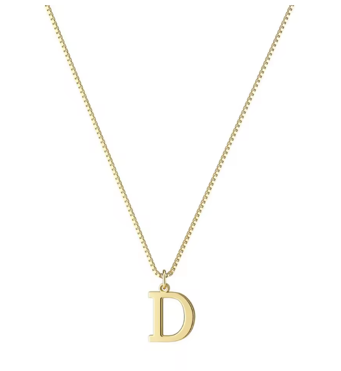 Daily “D” Necklace