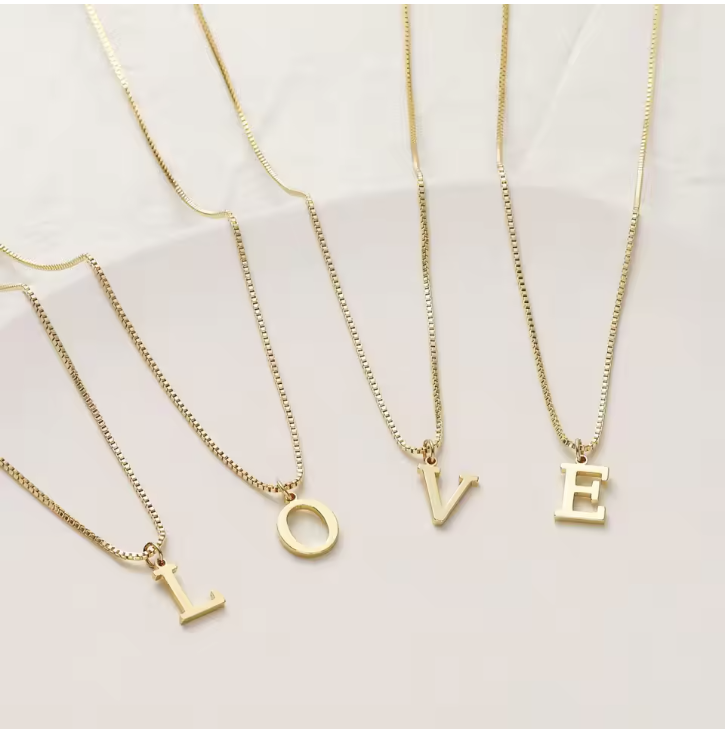 Daily ”A” Necklace