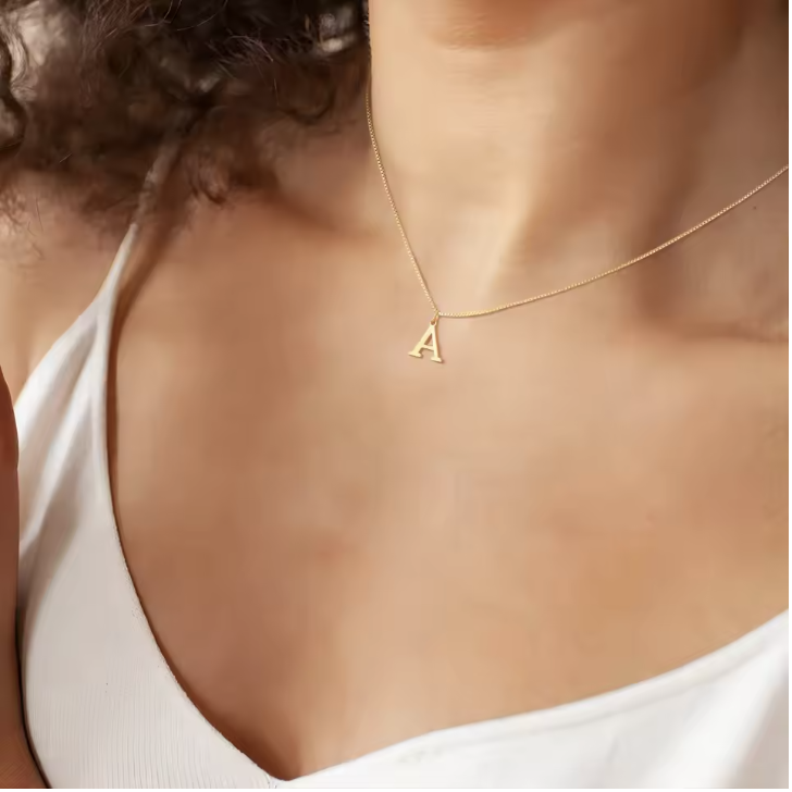 Daily ”A” Necklace
