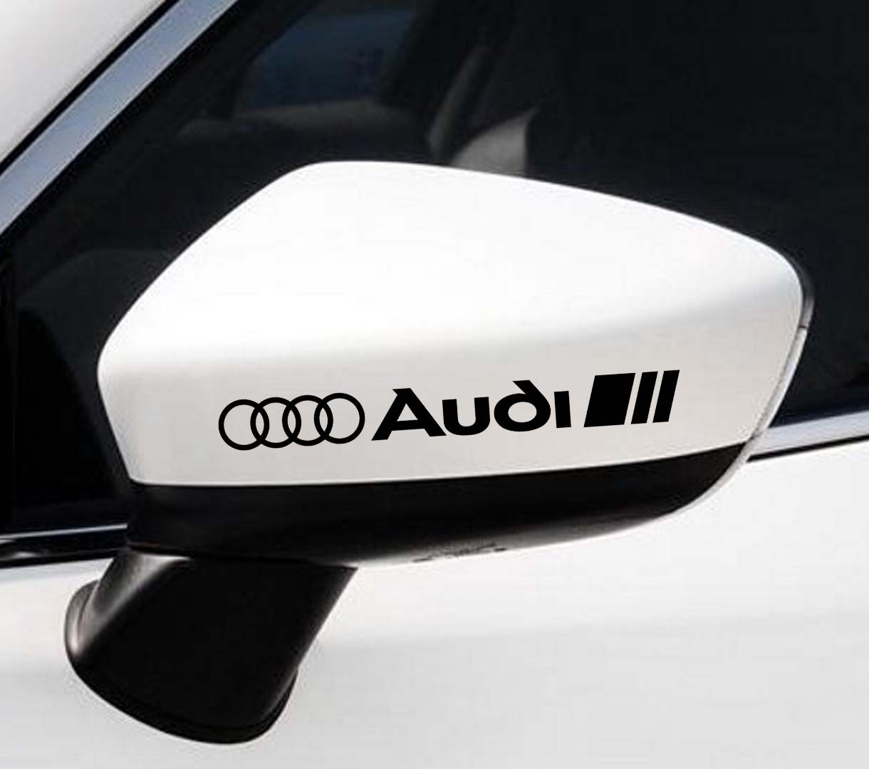 Audi Wing Mirror Decal