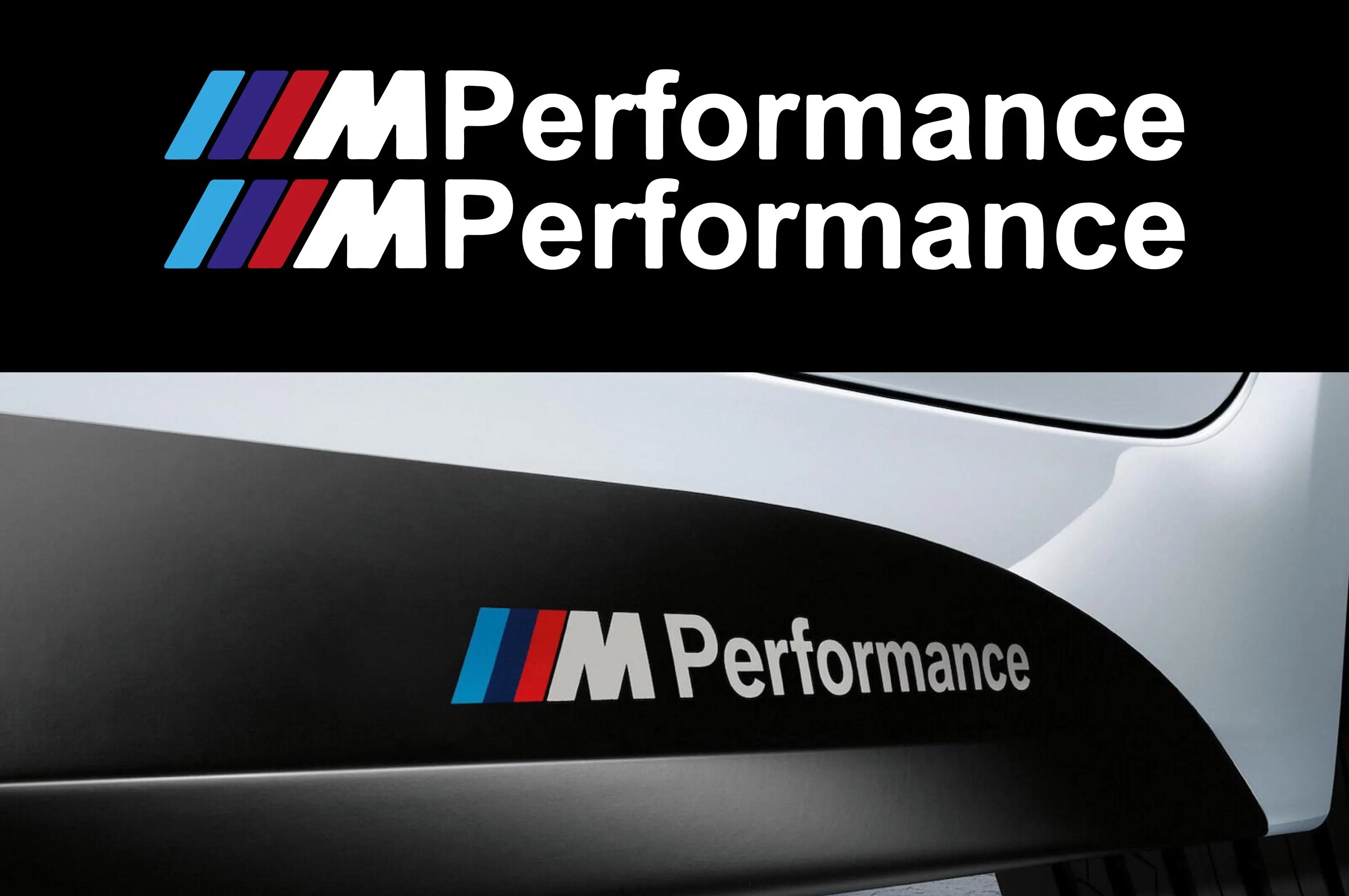 BMW performance sport decal