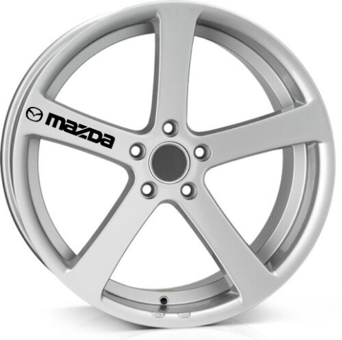 Mazda Alloy Wheel Decal