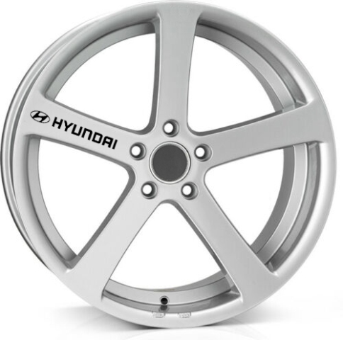 Hyundai Alloy Wheel Decal