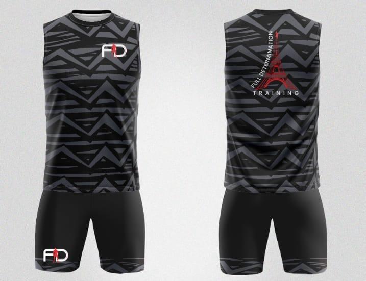 Débardeur - Short FD Training - 3 coloris