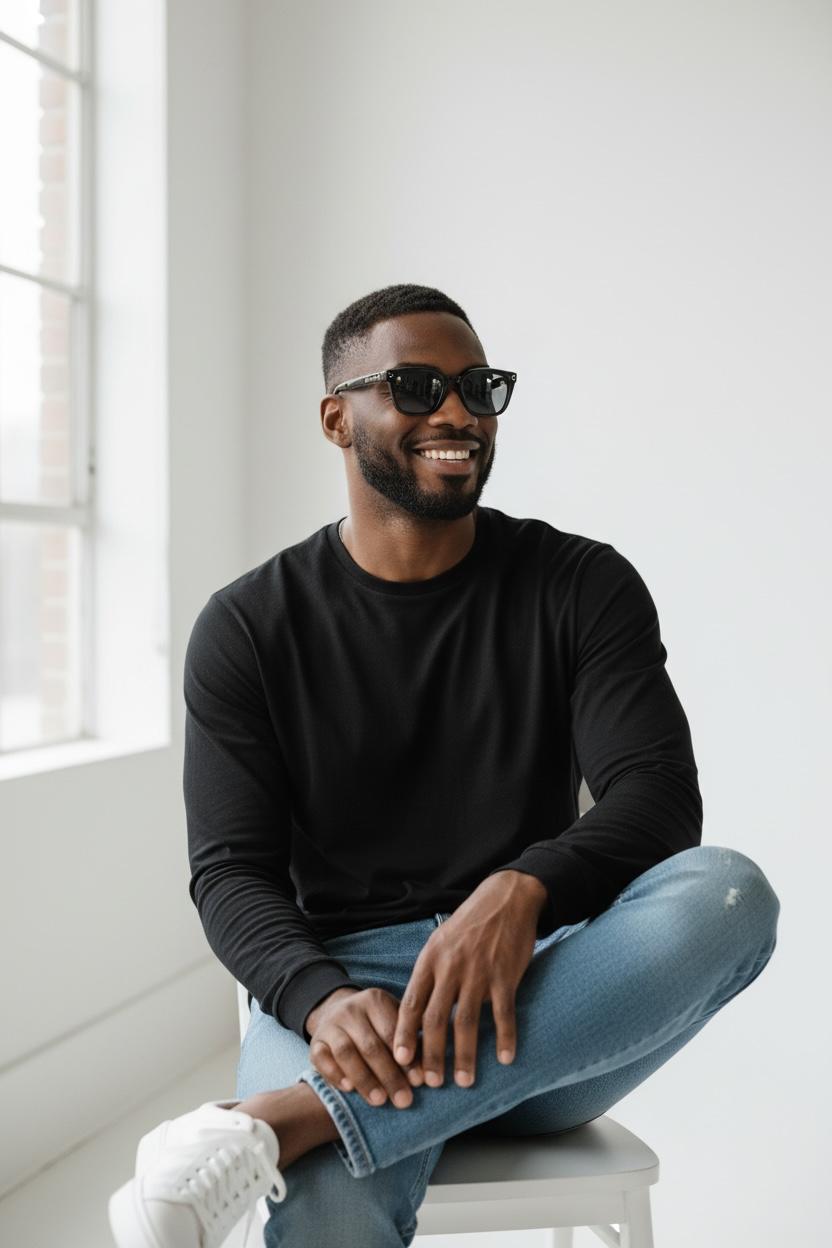 Óculos de Sol Kings of Imported - Black One.