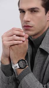 Relógio masculino de silicone Hugo Boss 1513718