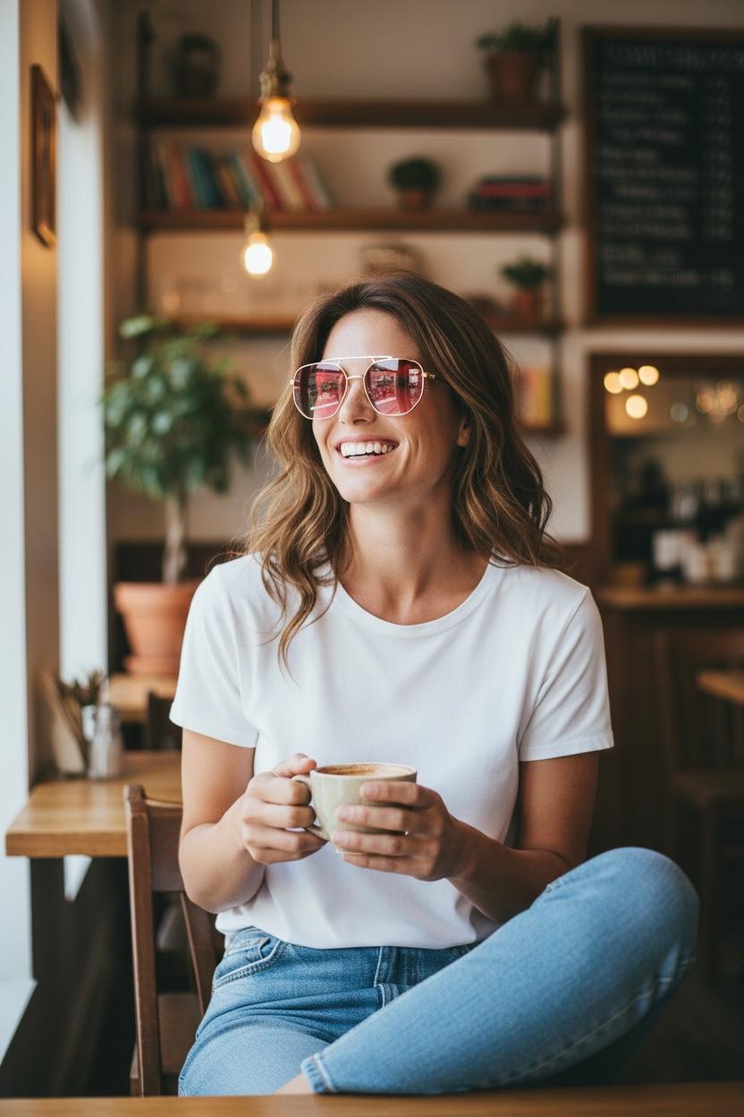 Óculos de Sol Kings Of Imported - Hexagonal rose.