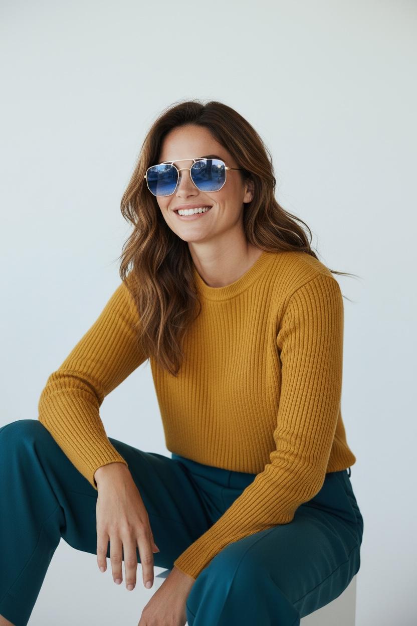 Óculos de sol Kings of Imported - Hexa blue.