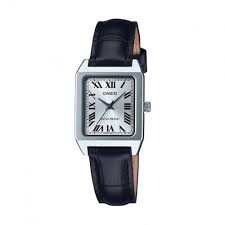 Relógio de couro feminino Casio LTP-V007L-7B1UDF