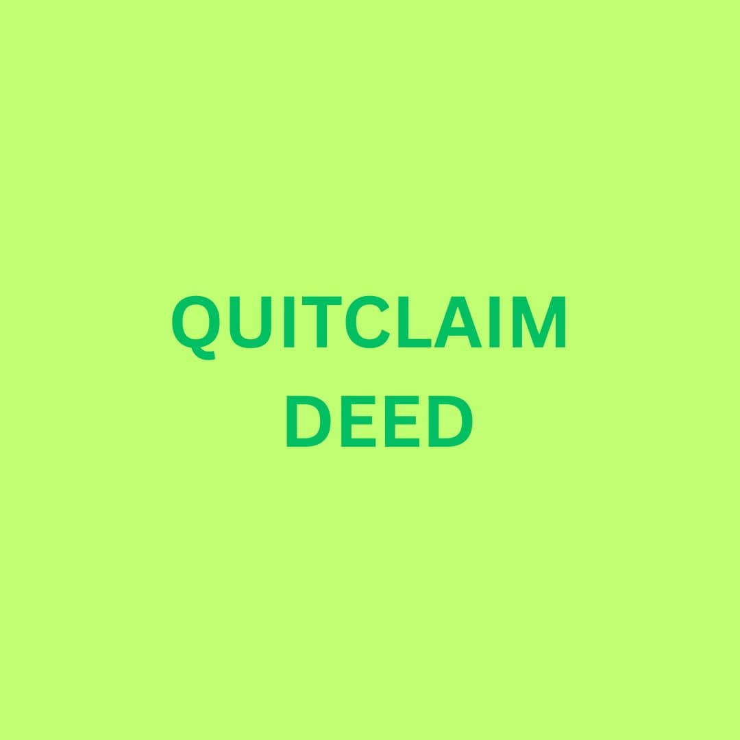 Florida Quitclaim Deed