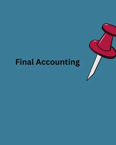  Final Accounting