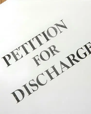 PETITION FOR DISCHARGE