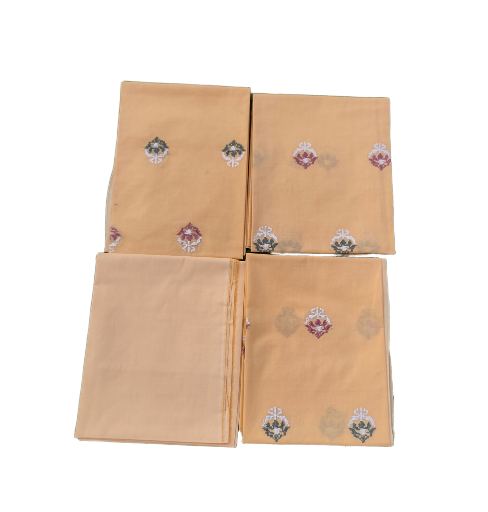 Yellow Embroidered Suit